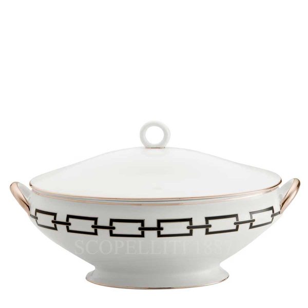 richard ginori soup tureen catene black