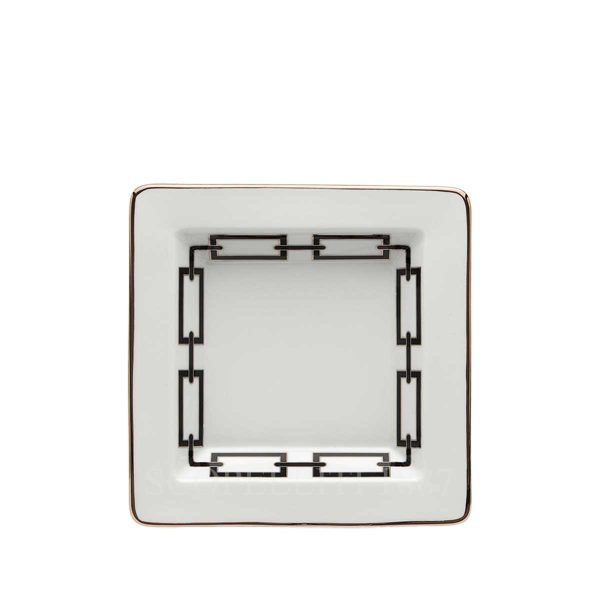 richard ginori square tray small catene black