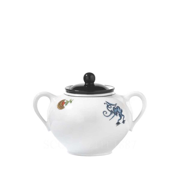 Ginori Sugar Bowl Arcadia White