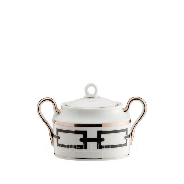 richard ginori sugar bowl catene black
