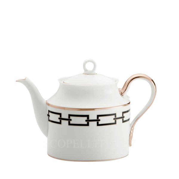 richard ginori teapot catene black
