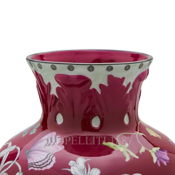 richard ginori vase 42 cm giardino dell'iris purple