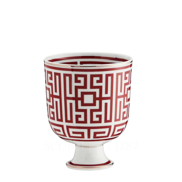richard ginori vase cachepot labirinto red