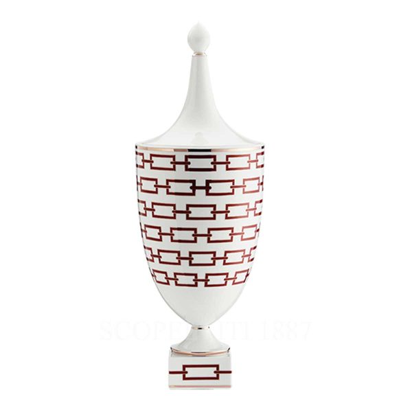 richard ginori vase large catene red