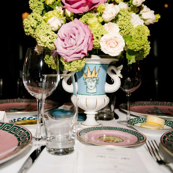 richard ginori vase mediceo sea blue il viaggio di nettuno