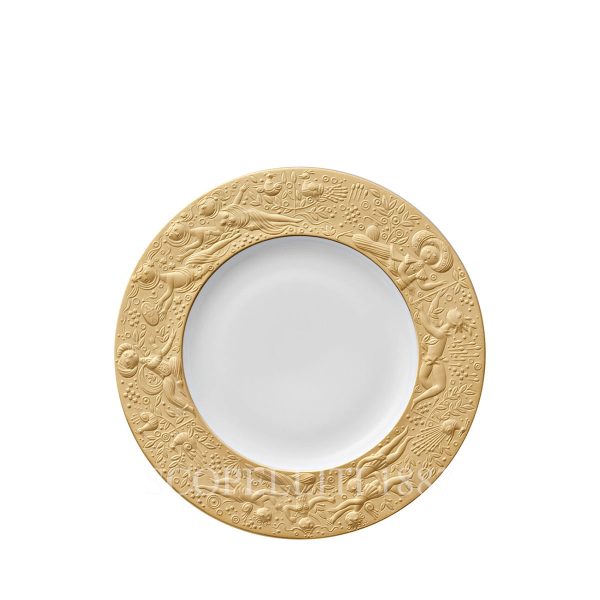 rosenthal studio-line magic flute breakfast plate gold