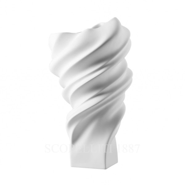 rosenthal studio line squall vase white mat