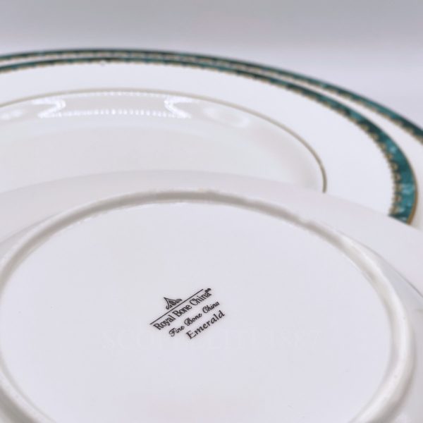 royal bone china emerald dinnerware