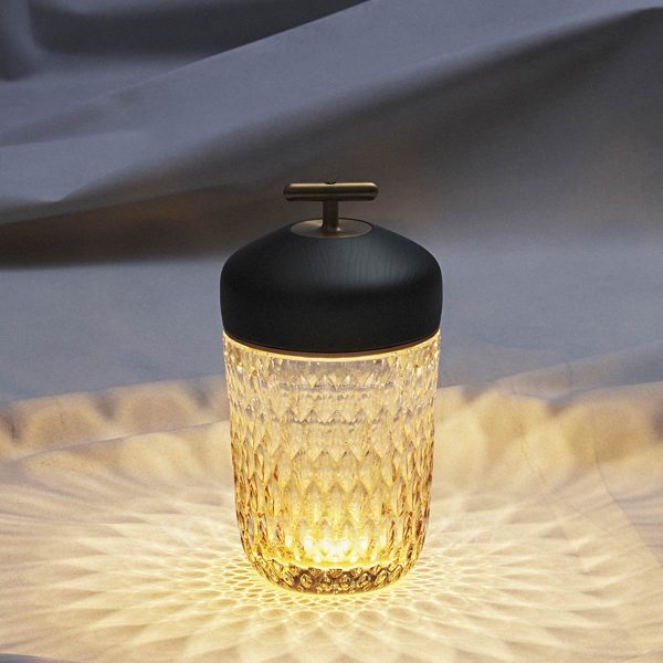 saint louis amber lamp folia