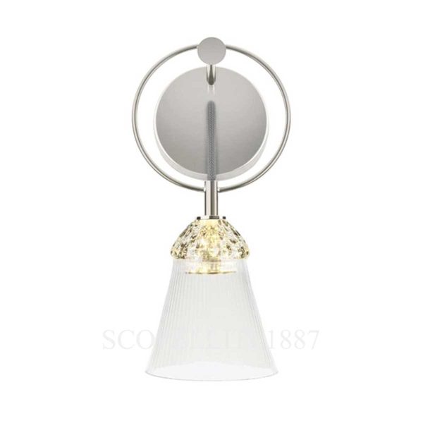 saint louis apollo sconce light on