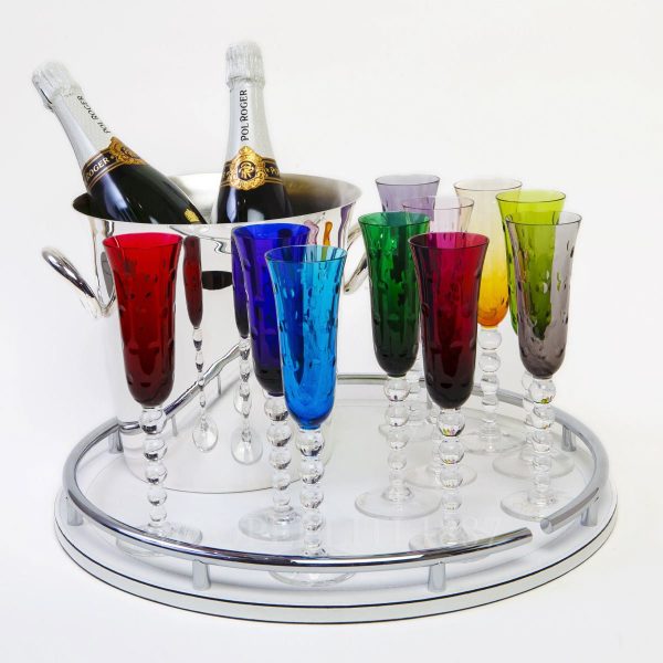 sain louis champagne flute bubbles