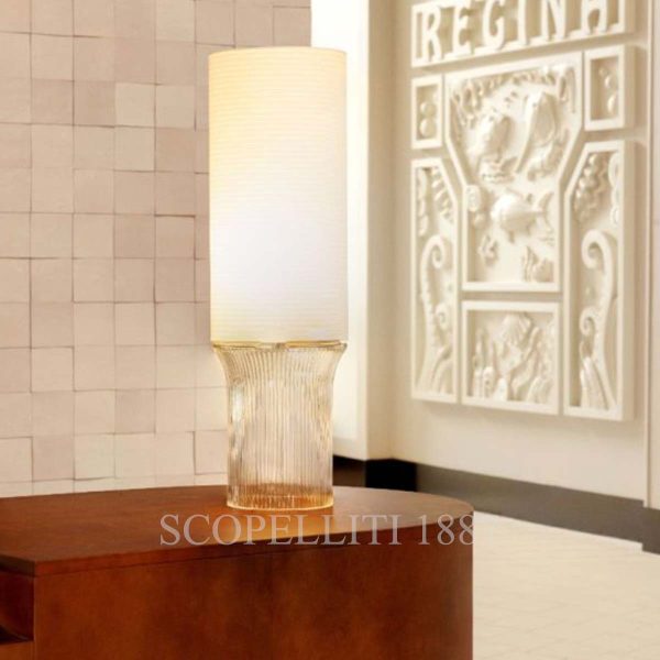 saint louis cadence paper lampshade tall table lamp photo