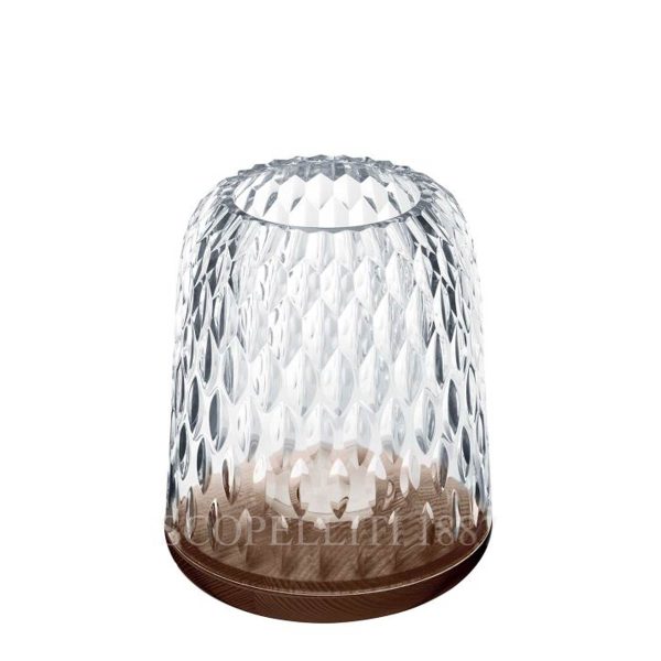 saint louis dark wood photophore