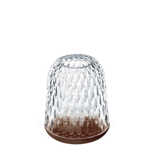 saint louis dark wood photophore small