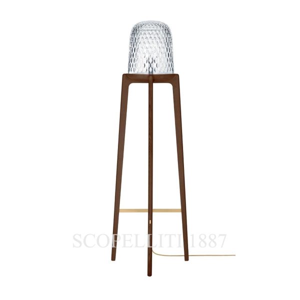 saint louis folia dark wood floor lamp