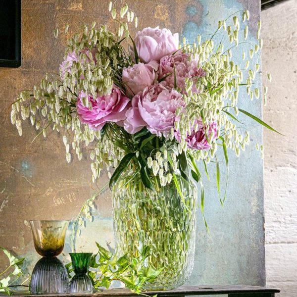 saint louis folia large vase presentation