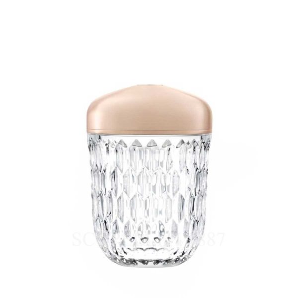 saint louis folia mini portable lamp gold finish