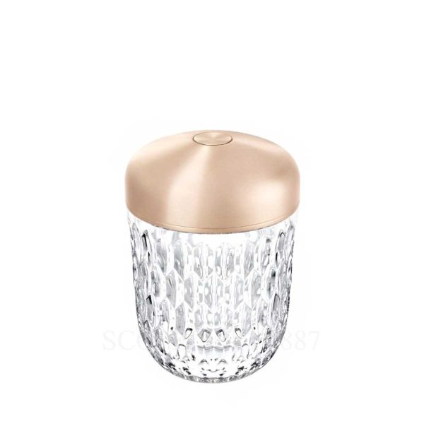 saint louis folia mini portable lamp gold finish