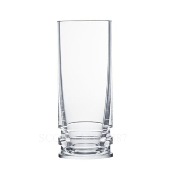 saint louis oxymore vodka glass in hand-cut crystal, part of collectible saint louis barware