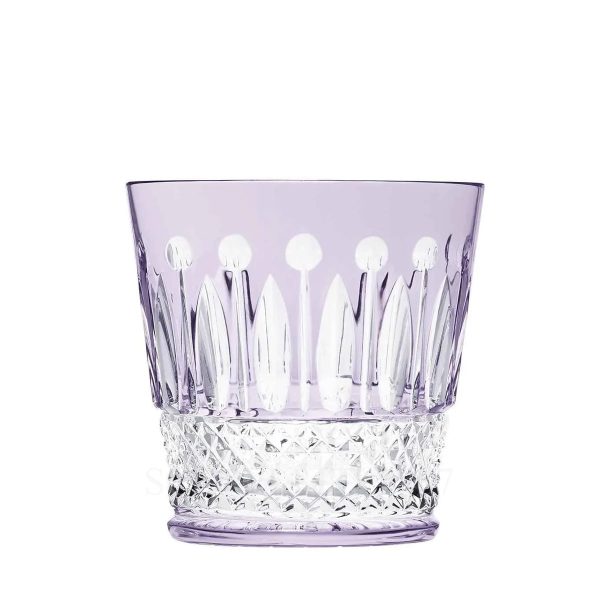 saint louis tommy purple old fashion tumbler