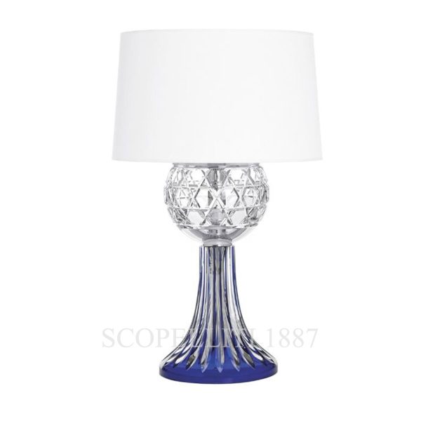 saint louis royal dark blue table lamp