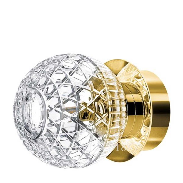 saint louis royal gold finish sconce