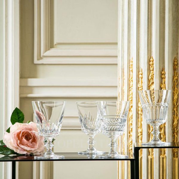 saint louis set of 4 n2 glass galerie des reines collection