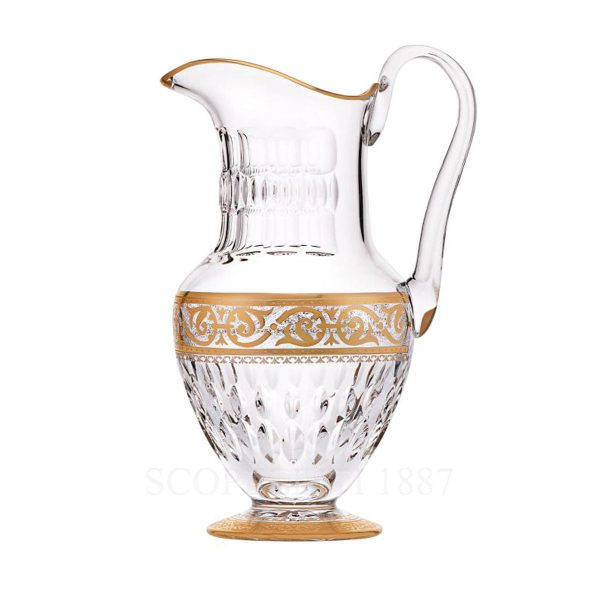 saint louis stella gold water jug