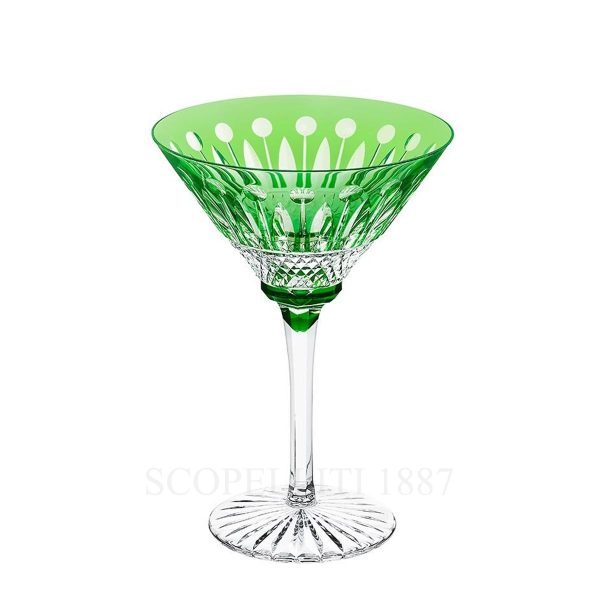 saint louis cocktail tommy glass green
