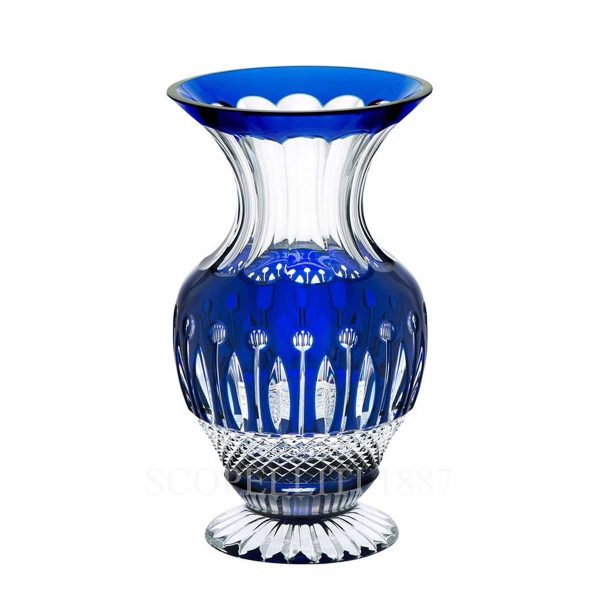 saint louis tommy vase blue