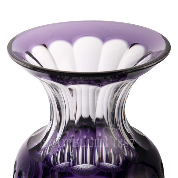 saint louis tommy vase violet
