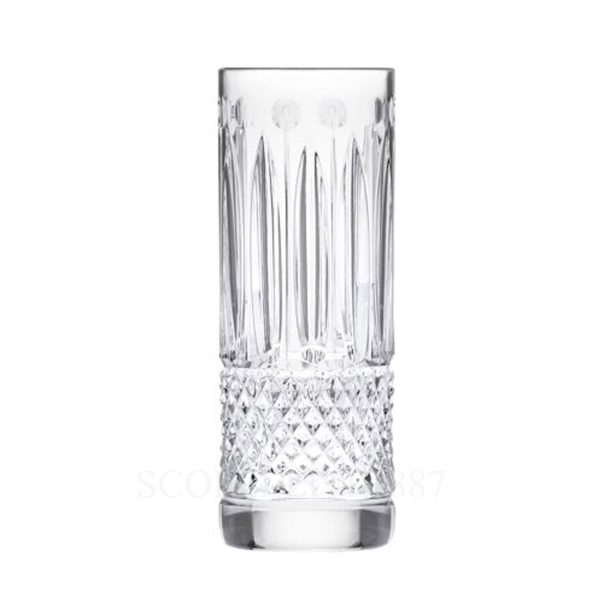 saint louis tommy vodka glass in hand-cut crystal, part of collectible saint louis luxury barware