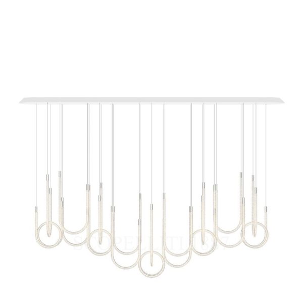 saint louis torsade 18 light chandelier view