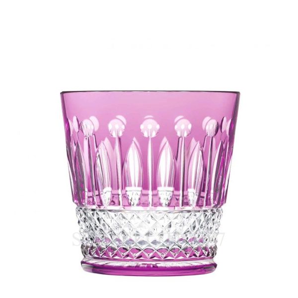 saint louis crystal tommy tumbler amethyst