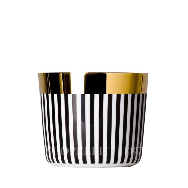 sieger by furstenberg champagne goblet vertical lines