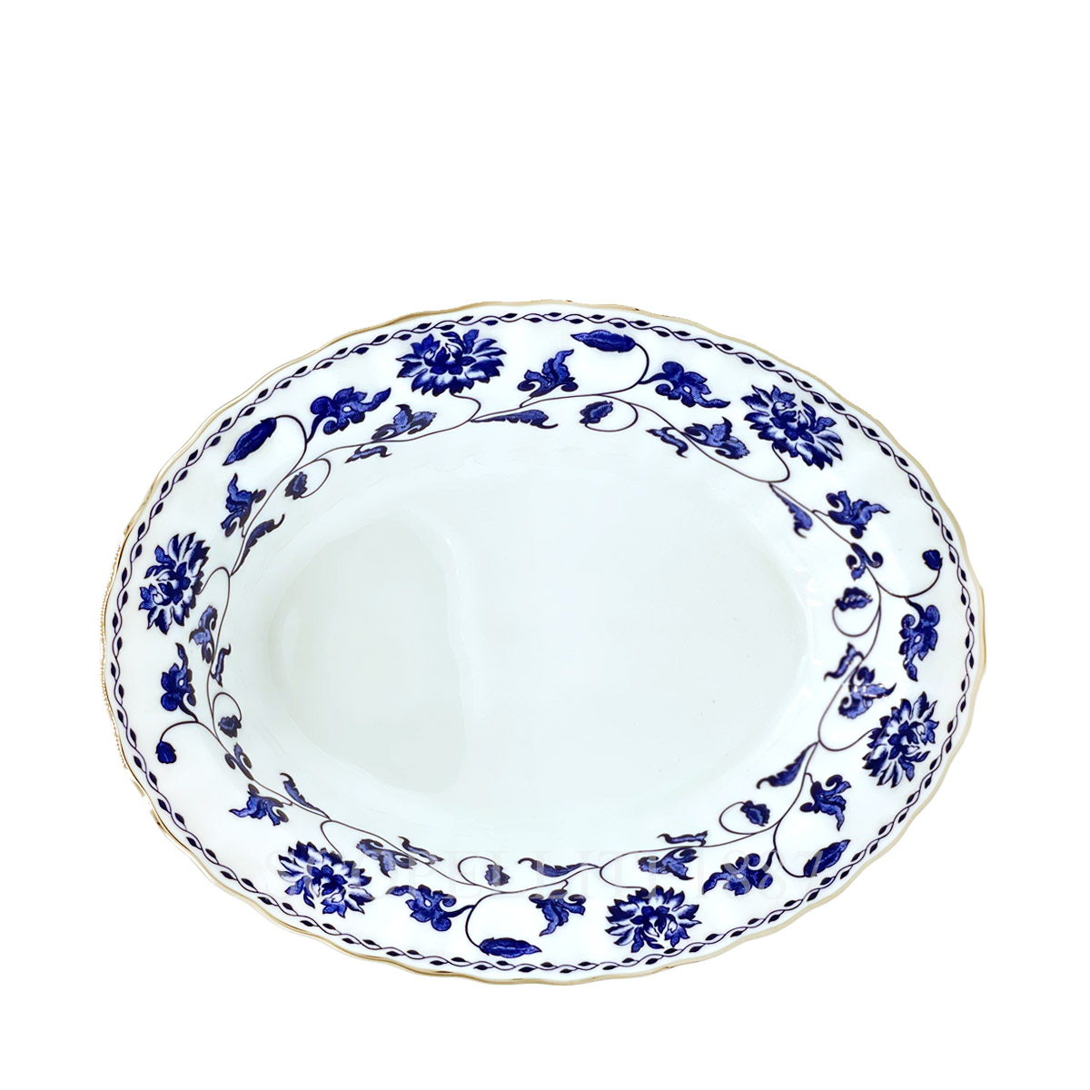spode vegetable dish blue colonel