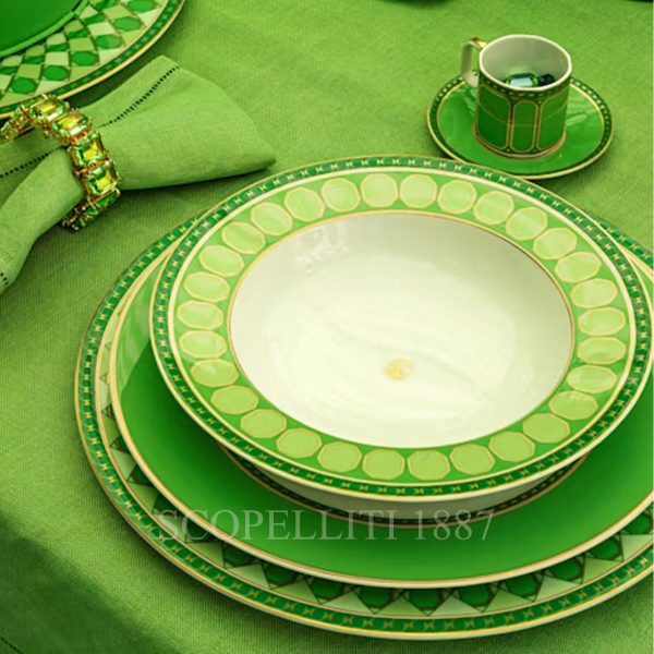 swarovski rosenthal fern plate presentation