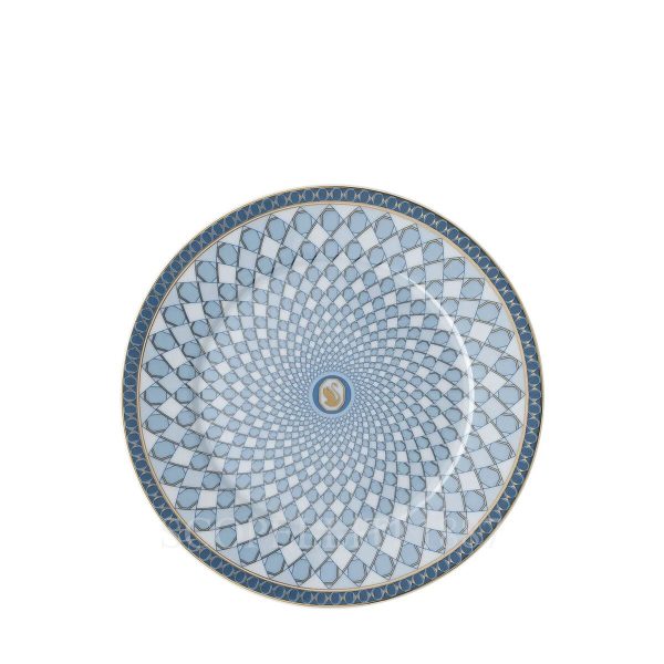swarovski rosenthal signum azure bread plate