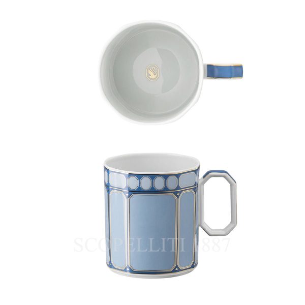 swarovski rosenthal signum azure mug
