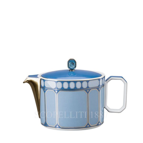 swarovski rosenthal signum azure tea pot