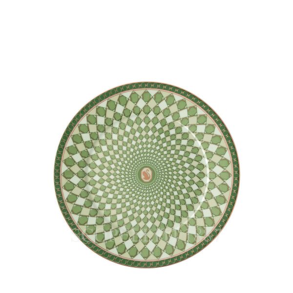 swarovski rosenthal signum fern bread plate