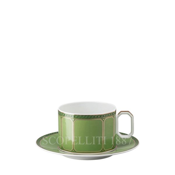 swarovskirosenthal signum fern combi cup with saucer