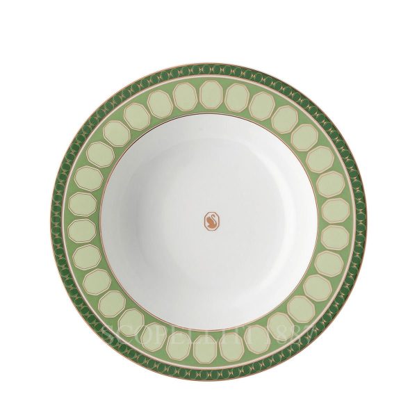 swarovski rosenthal signum fern soup plate