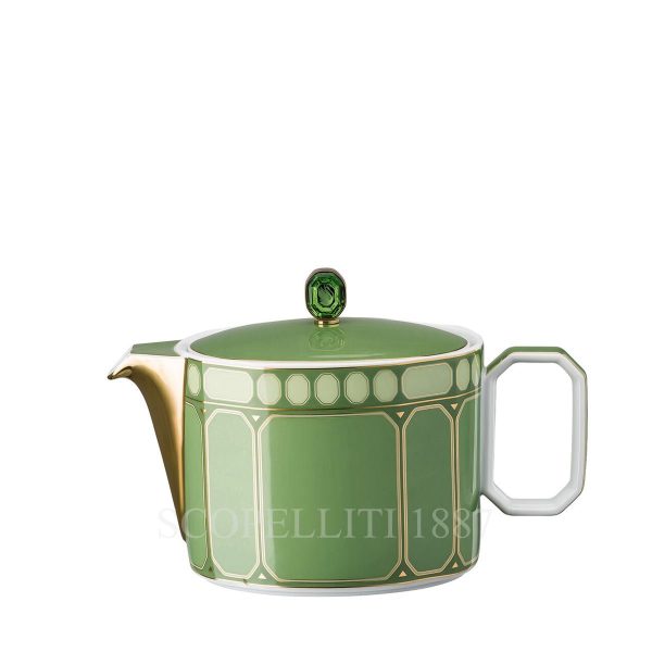 swarovski rosenthal signum fern tea pot