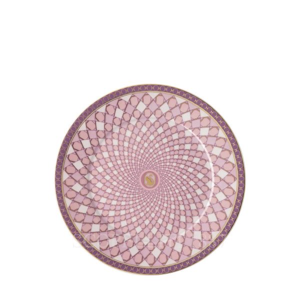 swarovski rosenthal signum rose bread plate