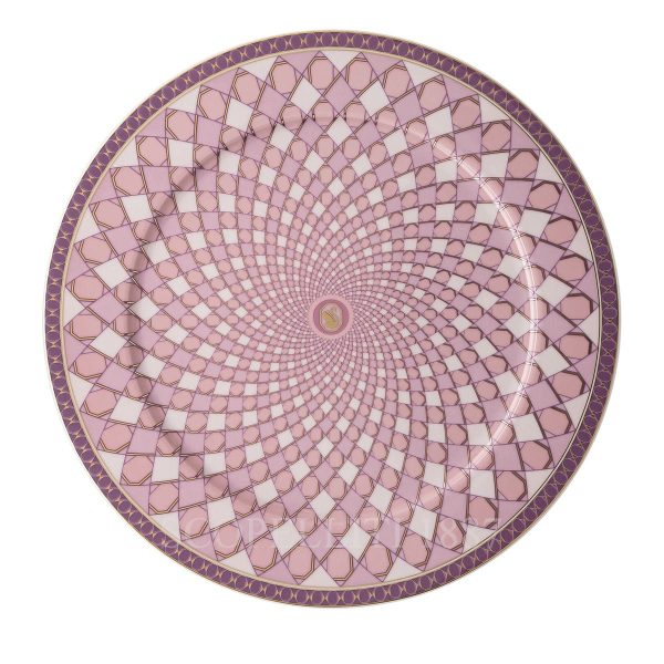 swarovski rosenthal signum rose service plate