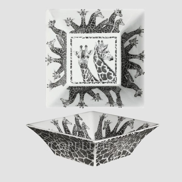 Taitù Wild Spirit All-Purpose Medium Dish Giraffe