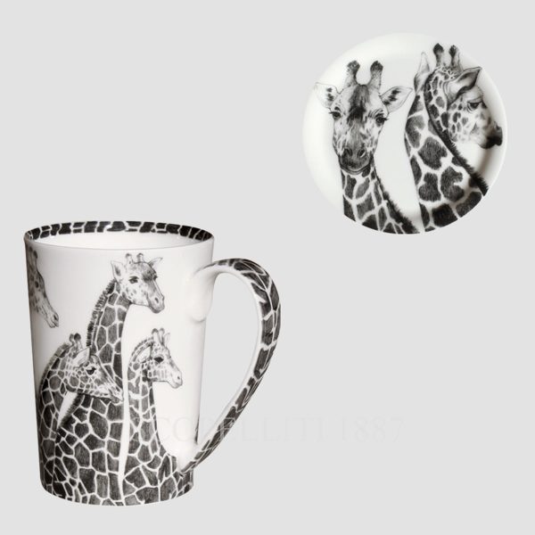 taitu covered mug wild spiritset giraffe with lid