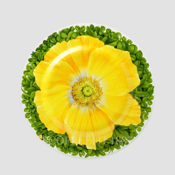 taitu dessert plate flower