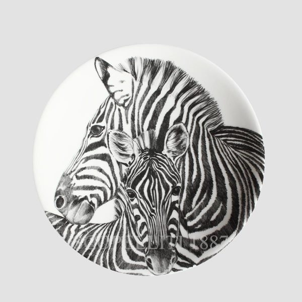 taitu dessert plates wild spirit zebra